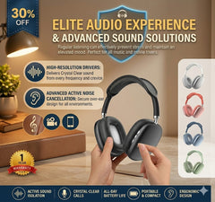P9 Wireless Bluetooth Headphones – Fidelity Stereo Sound with Foldable Design, Soft Cushion Comfort, and Multi-Mode Playback ( Mix Color)