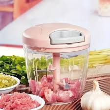Multi-Function Food Processor - Chopper, Cutter, Grinder, Shredder, Mincer, Mini Garlic Slicer & Slicer for Kitchen (Random Color)