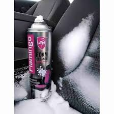 Flamingo Foam Cleaner 650ML – Multi-Purpose Deep Cleaning Spray for Upholstery, Carpets, Leather & Hard Surfaces