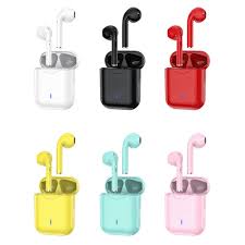 i9S Pro Wireless Stereo Headset | TWS Technology | Bluetooth 5.0 | Noise Reduction | iOS & Android (Random Colour)