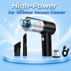 3 In 1 Portable Vacuum Cleaner- Durable Wireless Vacuum -duster Blower Air Pump- High Power Strong Suction Vacuum Cleaner For Home, Laptop, Vehicle Interior Cleaner