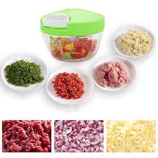 Multi-Function Food Processor - Chopper, Cutter, Grinder, Shredder, Mincer, Mini Garlic Slicer & Slicer for Kitchen (Random Color)