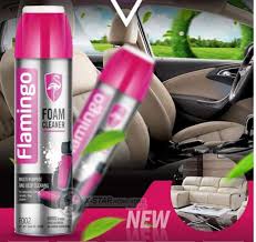 Flamingo Foam Cleaner 650ML – Multi-Purpose Deep Cleaning Spray for Upholstery, Carpets, Leather & Hard Surfaces