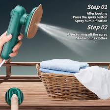 Professional Micro Steam Iron Handheld Household Portable Ironinog Machine Garment Steamer
