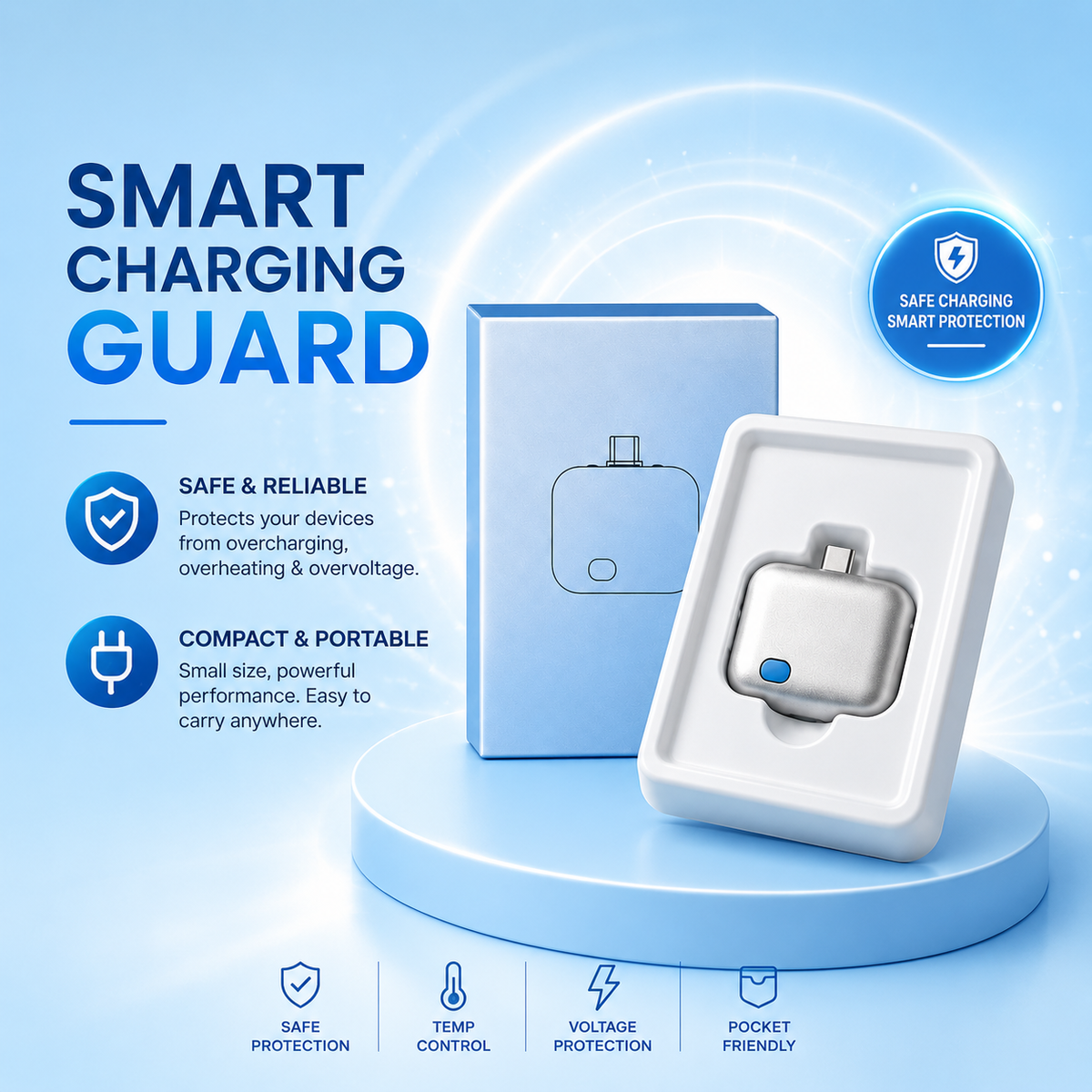 LX-007 Automatic Full Charge Battery Protection Disconnect Device For Mobile Phones And Smart Devices